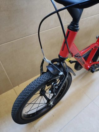 Bicicleta Infantil BTwin Roja