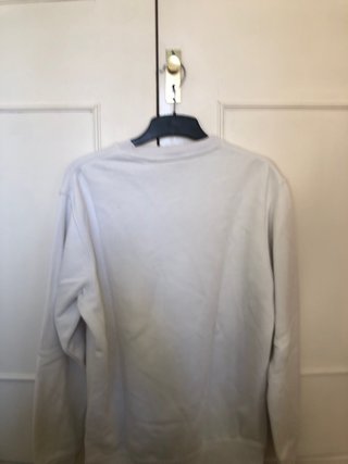 Sudadera Pull&Bear Blanca Talla M