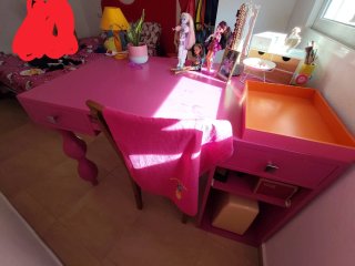 Escritorio Rosa