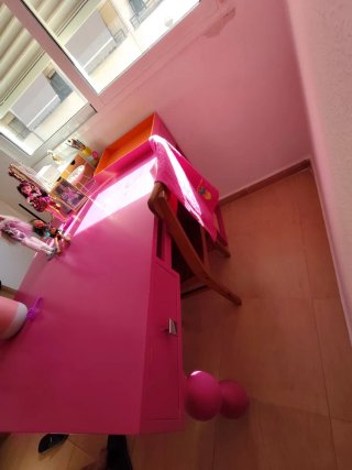 Escritorio Rosa