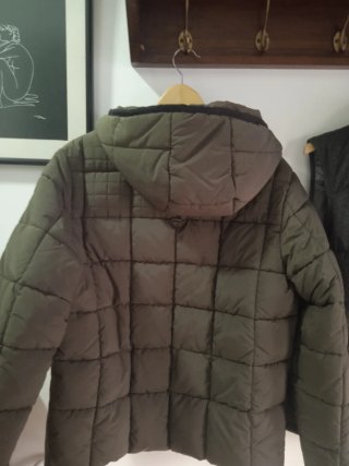 Conjunto plumífero y chaleco hombre