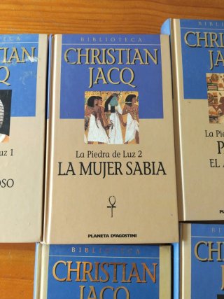 Libros colección Christian Jacq