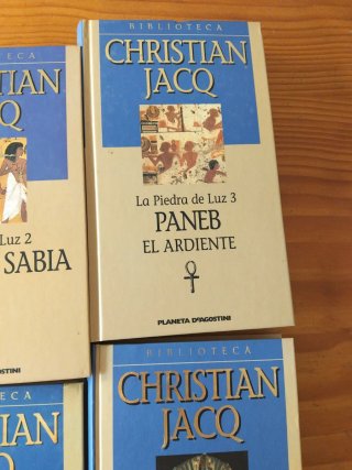 Libros colección Christian Jacq