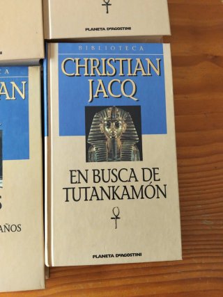 Libros colección Christian Jacq