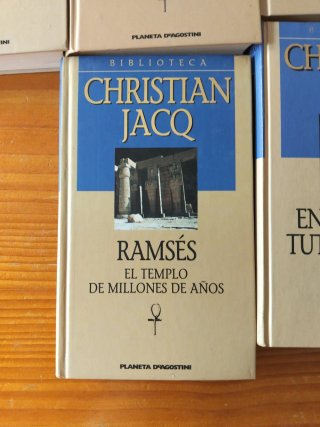 Libros colección Christian Jacq