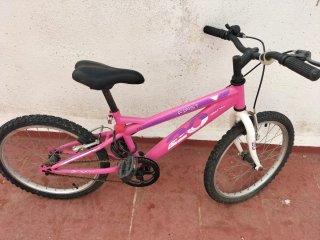 Bicicleta Infantil First Rosa 14
