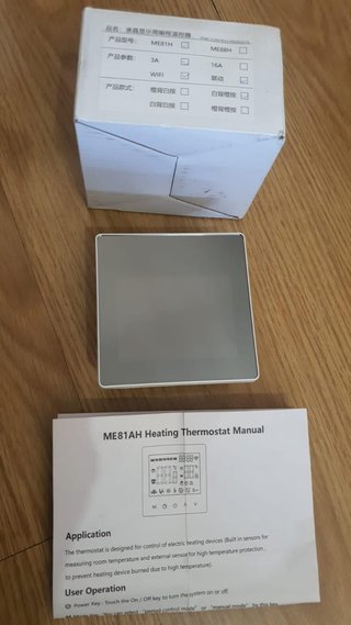 Termostato Inteligente WiFi Calefacción 16A