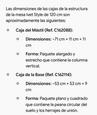 Base Mesa Comedor Ivet Style Blanco Sklum