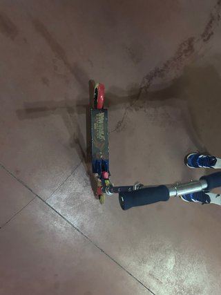 Patinete Spiderman 2 ruedas plegable