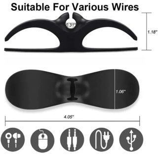 ORGANIZADOR DE CABLES 10 uds