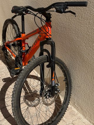 Bicicleta Moma GTT24 Infantil Naranja