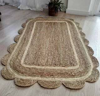Alfombra Rectangular Fibra Natural