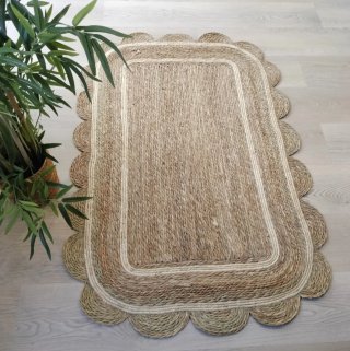 Alfombra Rectangular Fibra Natural