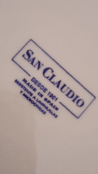 Juego de Mesa Vintage San Claudio y Gil y Vargas