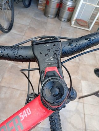 Bicicleta de Montaña Roja
