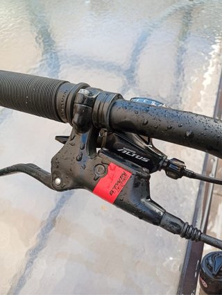 Bicicleta de Montaña Roja