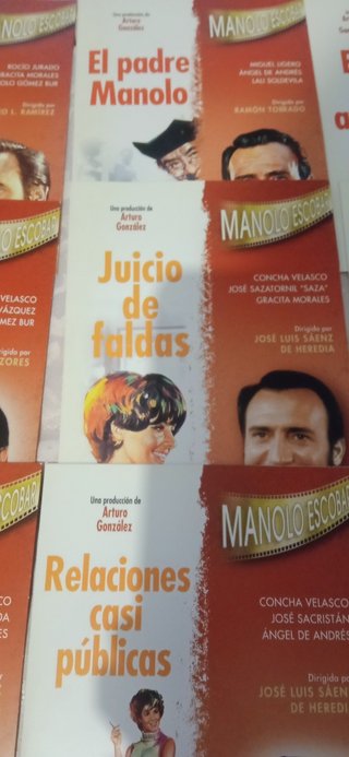 Lote Películas Manolo Escobar DVD