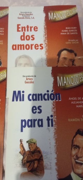 Lote Películas Manolo Escobar DVD