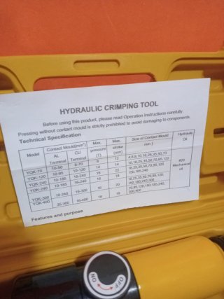 Herramienta de Prensado Hidráulico