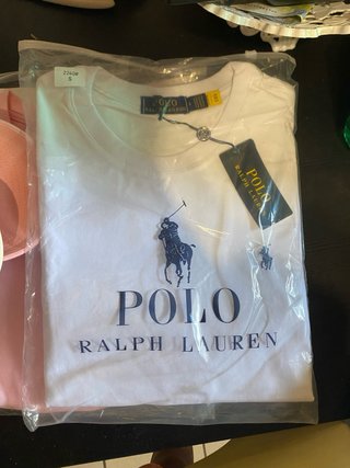 Polo Ralph Lauren T-shirt S, unisex bianco