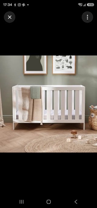 Cuna convertible en cama IMAGEN ORIENTATIVA.