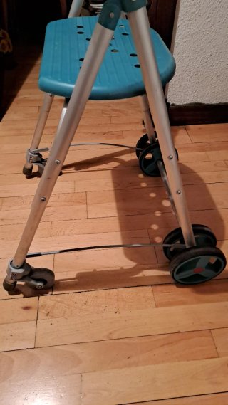 Andador para exterior con asiento