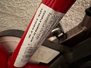 Bicicleta Infantil 16 Roja Cars