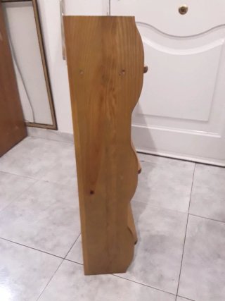 Estantería madera 3 baldas