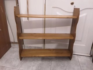 Estantería madera 3 baldas