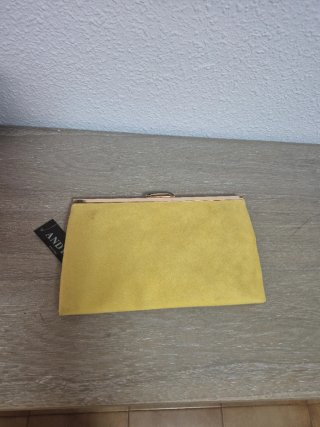 Bolso Cartera Amarillo Antelina AND
