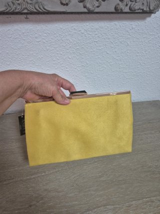 Bolso Cartera Amarillo Antelina AND