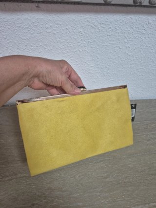 Bolso Cartera Amarillo Antelina AND