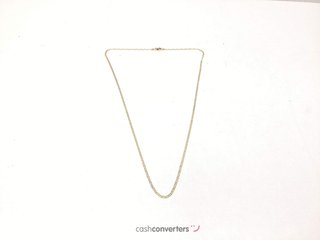 cadena oro 18k 31.5cm