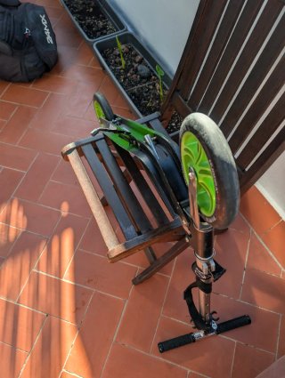 Patinete plegable Huddora