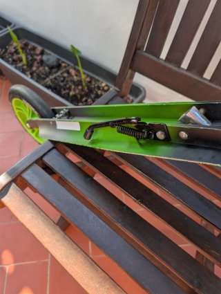 Patinete plegable Huddora