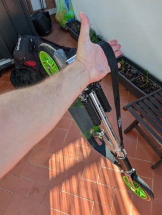 Patinete plegable Huddora