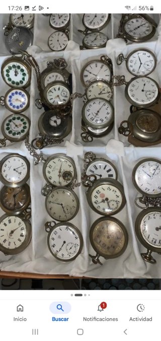 Recojemos todo el tipo relojes y objetos antiguos