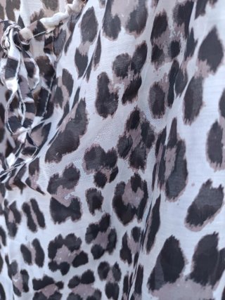Blusa estampado leopardo talla única