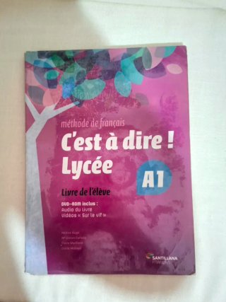 C'est à dire! Lycée A1 livre de l ́éléve