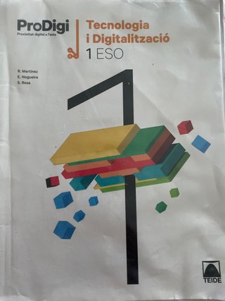 Quadern ProDigi. Tecnologia i Digitalització 1 ESO