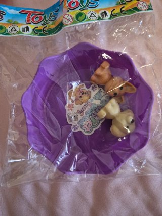 Muñeca de Hada con Alas y perritos