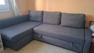 Sofá modular Kivik Ikea gris