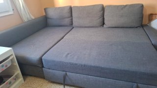Sofá modular Kivik Ikea gris