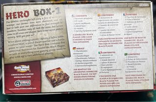 Zombicide Carl Critchlow  y hero box