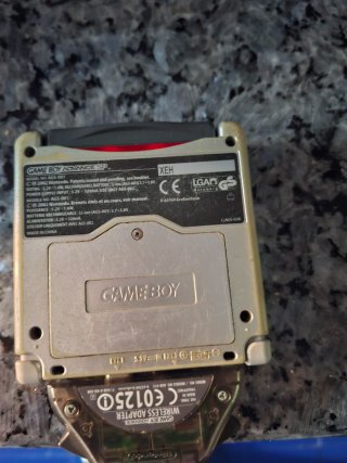 Nintendo Game Boy Advance SP + Adaptador Wireless.