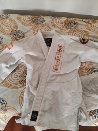 Kimono BJJ Renzo Gracie Blanco A2