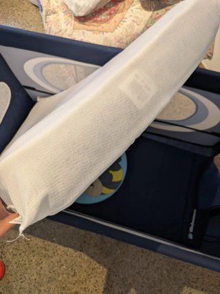 Cuna de viaje portátil+colchón