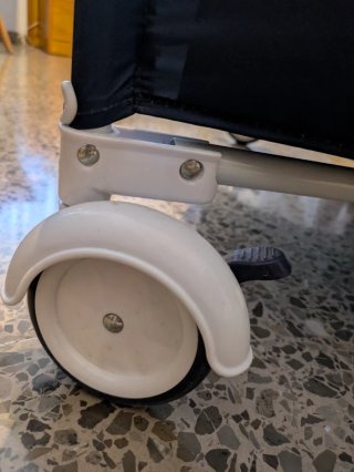 Cuna de viaje portátil+colchón