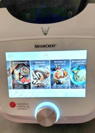 Robot Cocina Silvercrest. Monsieur Cuisine Connect