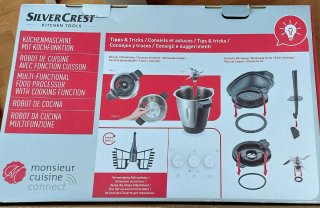 Robot Cocina Silvercrest. Monsieur Cuisine Connect